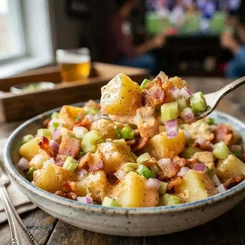Buffalo Ranch Potato Salad 5 Buffalo Ranch Potato Salad