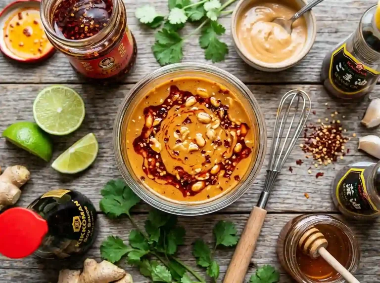 Chili Crisp Peanut Dressing