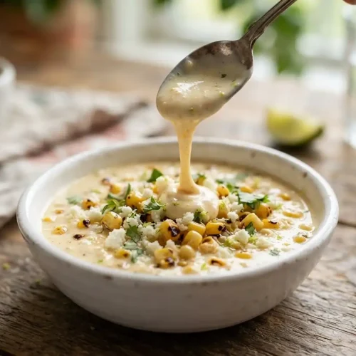 Creamy Corn Cotija Dressing