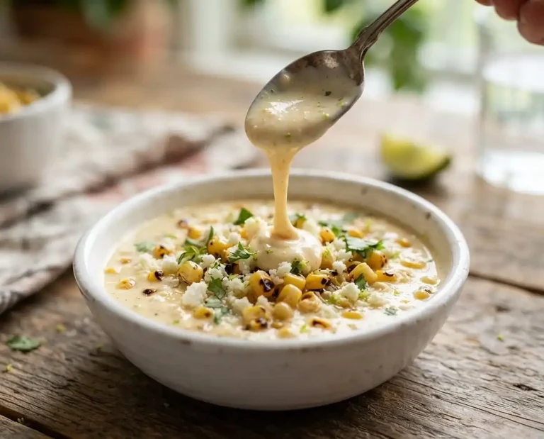Creamy Corn Cotija Dressing