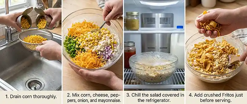 Creamy Frito Corn Salad