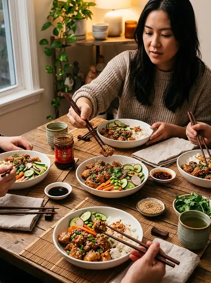 Sesame Ginger Chicken Crunch Bowl 4 Crunch Bowl