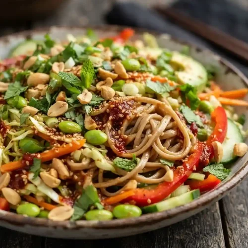 Gochujang Peanut Noodle Salad 5 Gochujang Peanut Noodle Salad