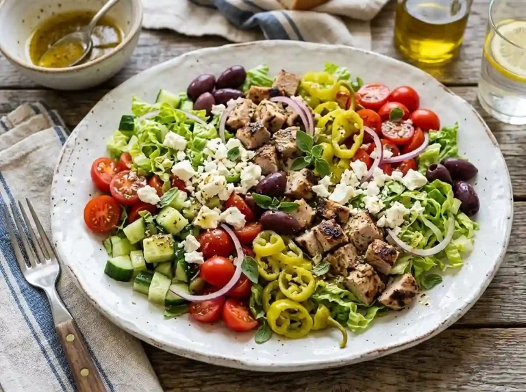 Greek Turkey Pepperoncini Salad