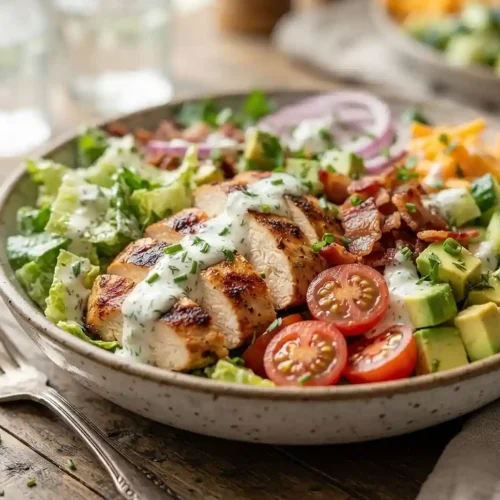Greek Yogurt Chicken BLT Salad 5 Greek Yogurt Chicken BLT Salad