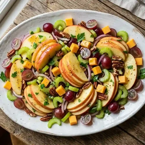 Honeycrisp Celery Cheddar Salad 5 Honeycrisp Celery Cheddar Salad