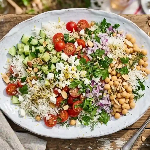 Lemon Herb Rice Pilaf Salad 5 Lemon Herb Rice Pilaf Salad