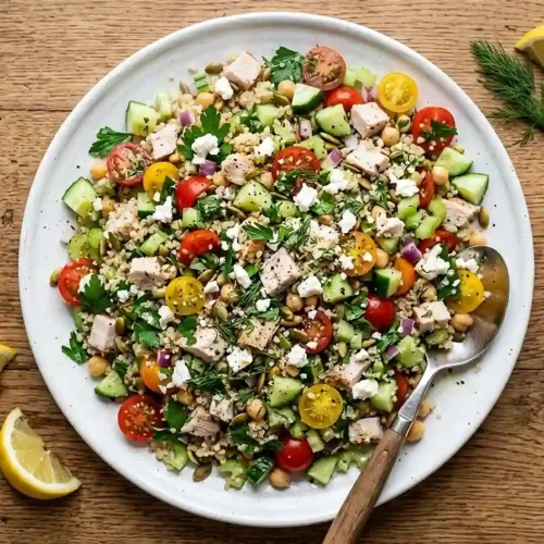 Lemon Herb Turkey Quinoa Chop 5 Lemon Herb Turkey Quinoa Chop