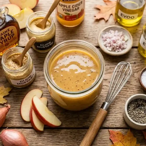 Maple Apple Cider Dijon Dressing 5 Maple Apple Cider Dijon Dressing