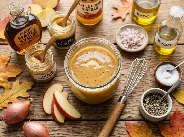 Maple Apple Cider Dijon Dressing