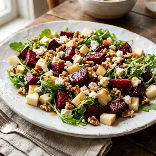Maple Roasted Beet Apple Salad 5 Maple Roasted Beet Apple Salad