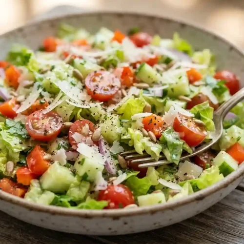 Parmesan Pepper Lettuce Chop
