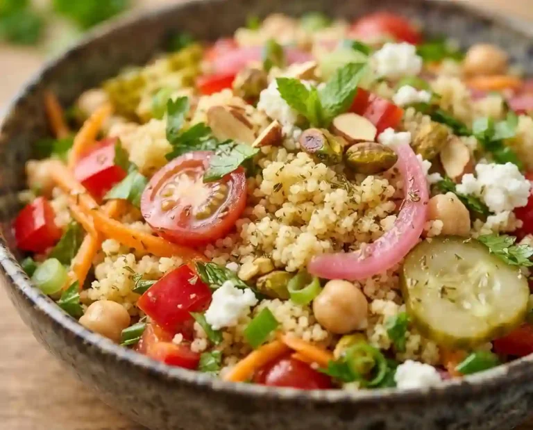 Pickled Veggie Couscous Salad