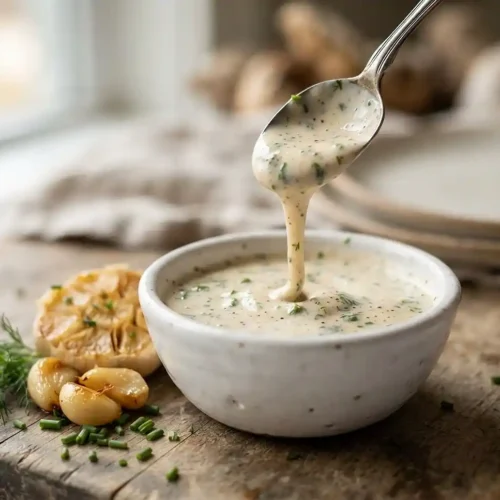 Roasted Garlic Herb Buttermilk Dressing 5 Roasted Garlic Herb Buttermilk Dressing