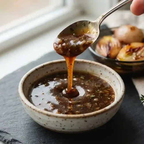 Roasted Shallot Balsamic Dressing 5 Roasted Shallot Balsamic Dressing