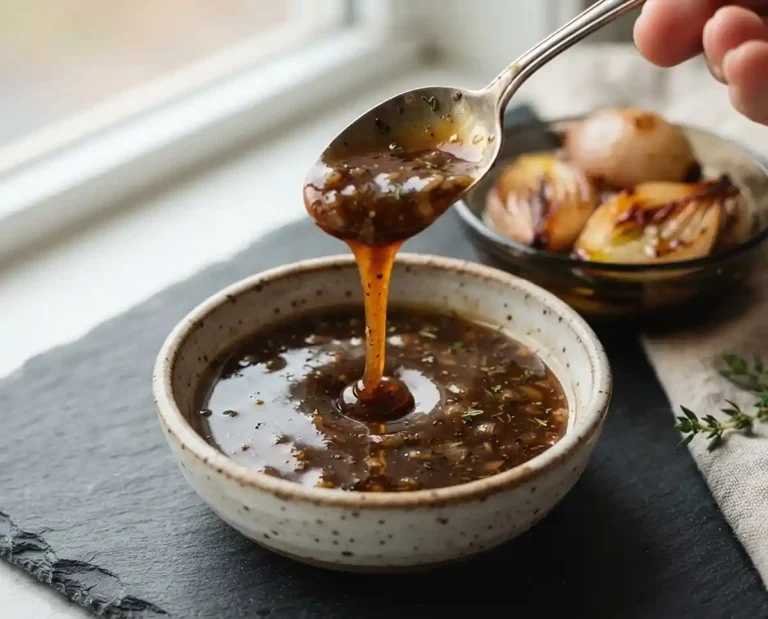 Roasted Shallot Balsamic Dressing