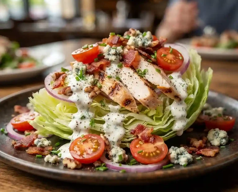 Steakhouse Turkey Wedge Salad