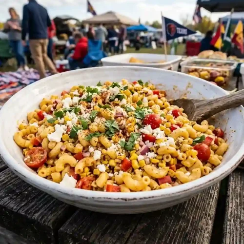 Tailgate Street Corn Mac Salad 5 Tailgate Street Corn Mac Salad