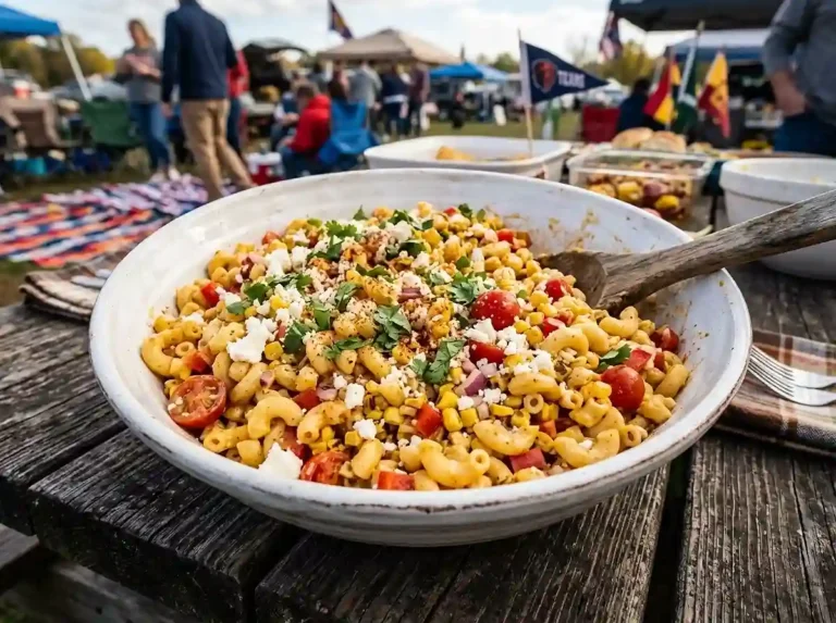 Tailgate Street Corn Mac Salad