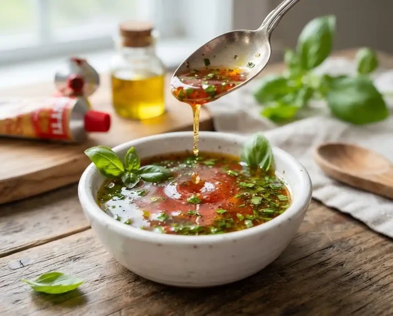 Salad Alchemy 3 Tomato Basil Vinaigrette