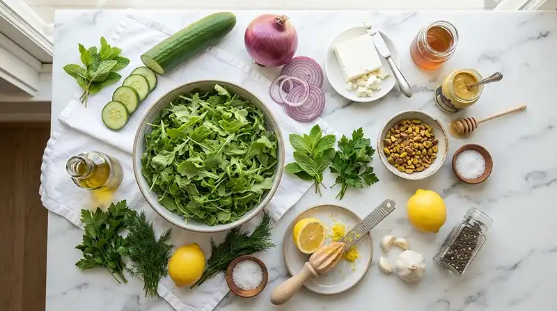 arugula cucumber salad