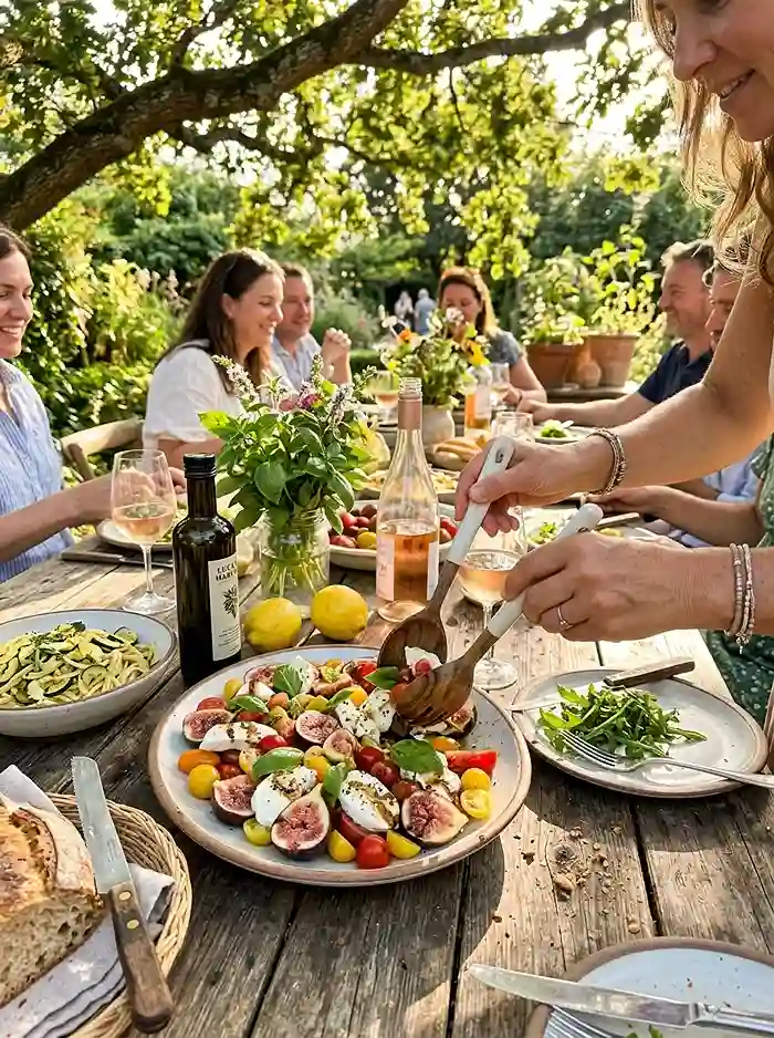 Fig Tomato Mozzarella Salad 4 august salad