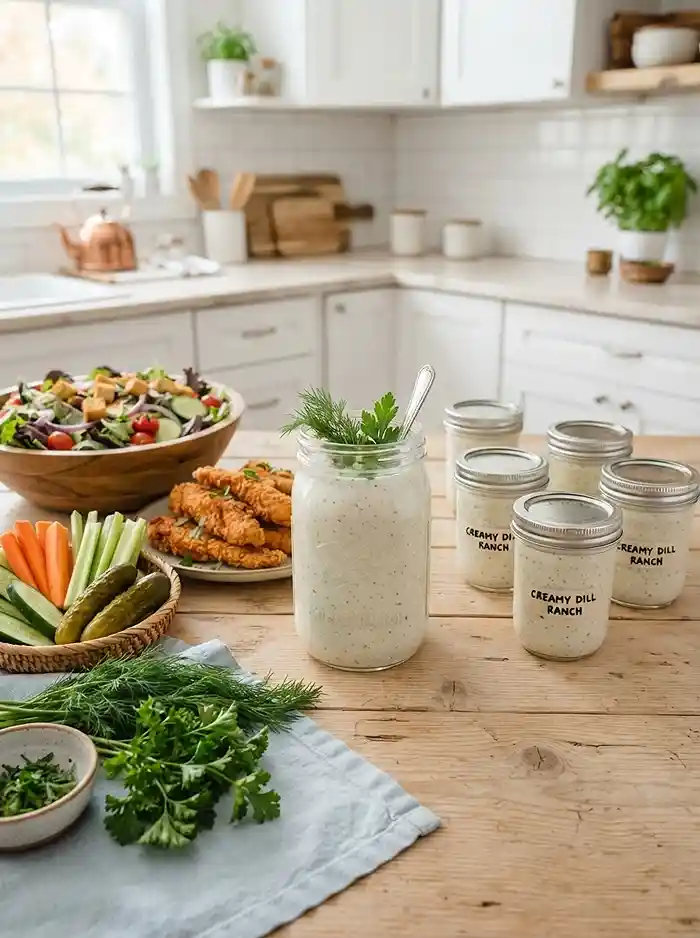 Creamy Herb Pickle Ranch Dressing 4 best make ahead creamy herb pickle for september salads