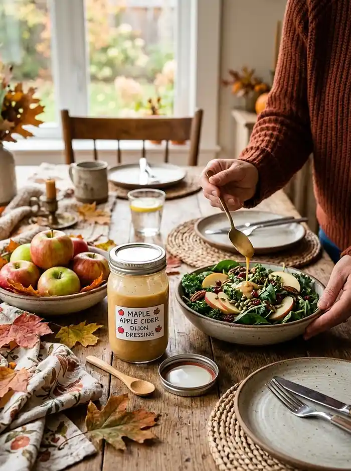 Maple Apple Cider Dijon Dressing 4 best make ahead maple apple cider for september salads