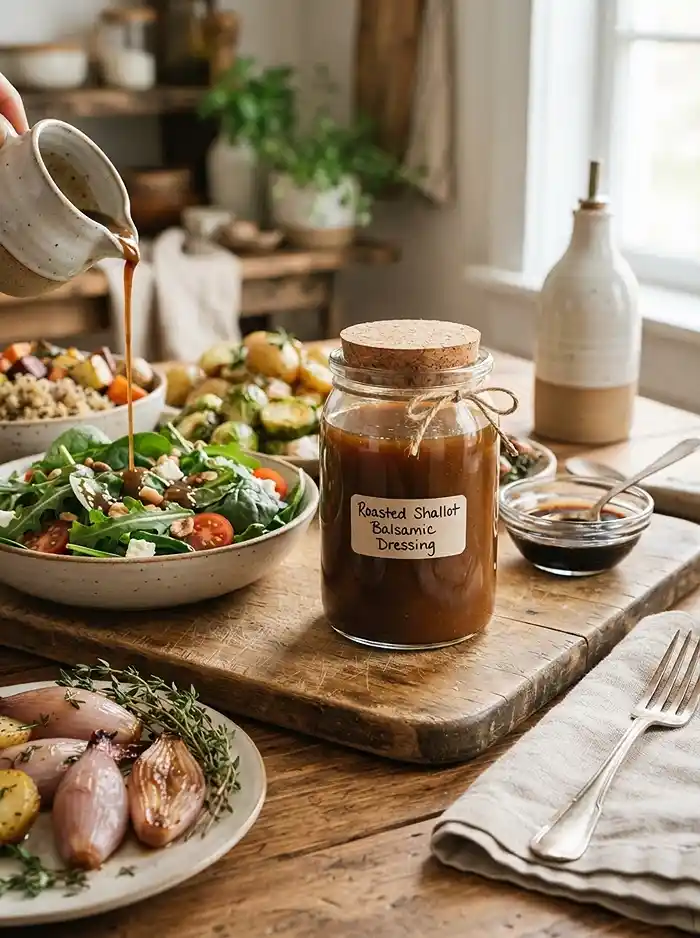 Roasted Shallot Balsamic Dressing 4 best make ahead roasted shallot balsamic for september salads