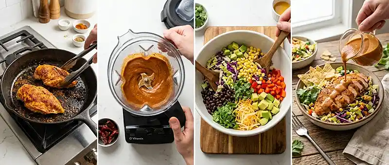 chicken avocado salad