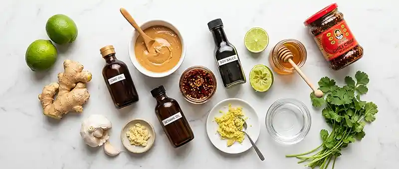 chili crisp dressing