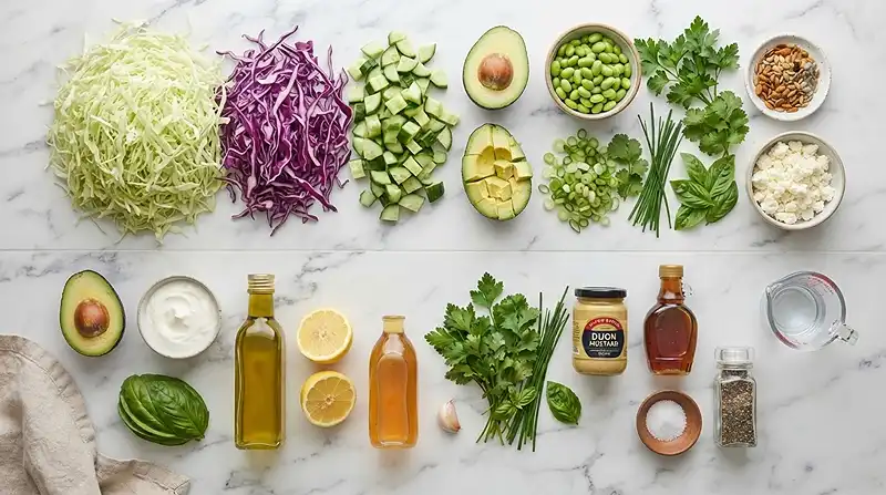 Green Goddess Cabbage Chop Salad 2 crisp goddess cabbage for everyday lunch salads