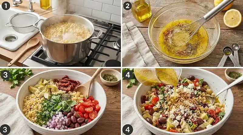 Sun Dried Tomato Artichoke Ditalini Salad 3 crowd pleasing dried tomato for labor day potlucks