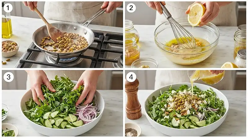 cucumber pistachio salad