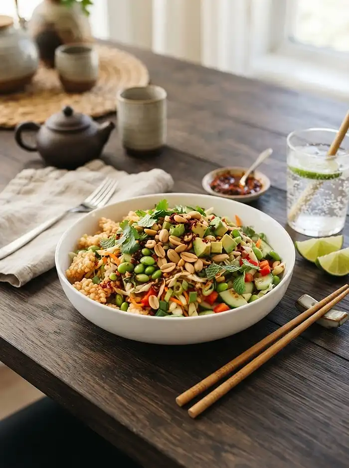 easy crispy rice edamame for september picnic tables