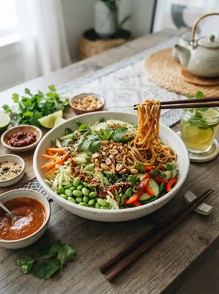Gochujang Peanut Noodle Salad 4 easy gochujang peanut noodle for september picnic tables