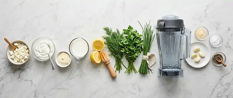 Whipped Feta Herb Ranch Dressing 2 easy homemade whipped feta for autumn green salads