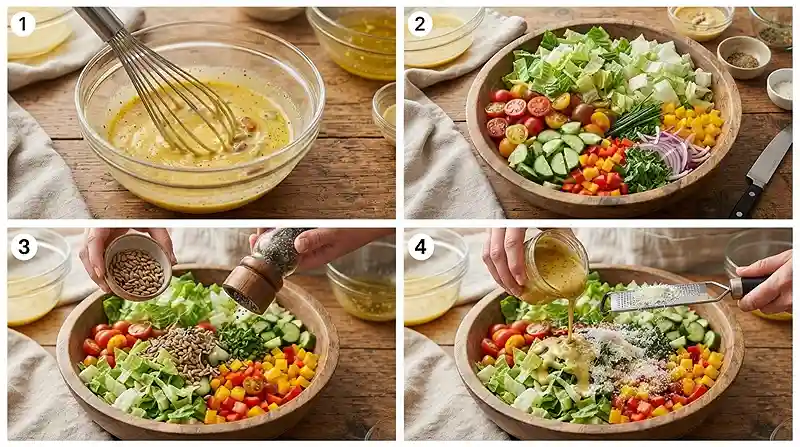 fresh pepper lettuce for healthy side salads