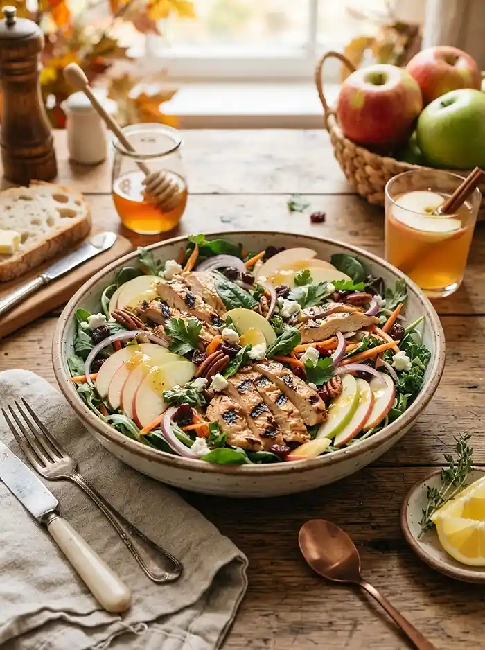 Hot Honey Turkey Apple Salad 4 healthy hot honey turkey for september dinner salads