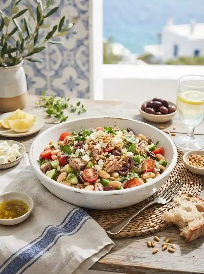 Mediterranean Tuna White Bean Salad 4 healthy mediterranean tuna white for september dinner salads