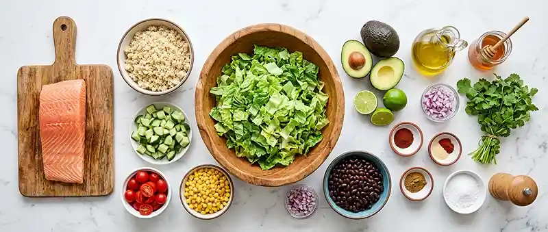 Chili Lime Salmon Quinoa Chop 2 high-protein chili lime for easy weeknight dinners