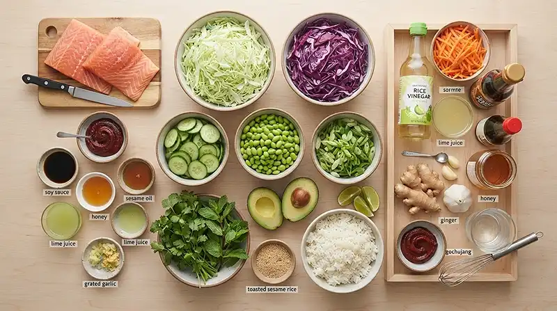 high protein gochujang salmon for easy weeknight dinners
