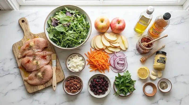 Hot Honey Turkey Apple Salad 2 high protein hot honey for easy weeknight dinners