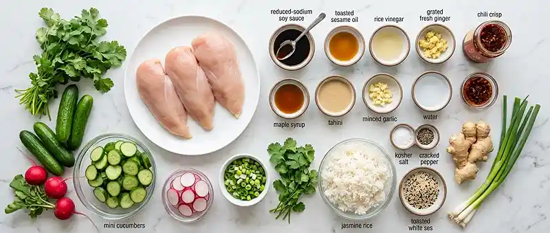 Sesame Ginger Chicken Crunch Bowl 2 high protein sesame ginger for easy weeknight dinners