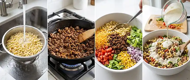 taco macaroni salad