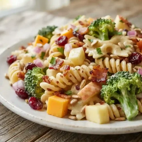 Apple Bacon Broccoli Pasta Salad 5 Apple Bacon Broccoli Pasta Salad