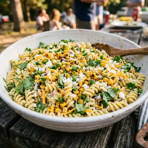 Cheddar Jalapeno Street Corn Pasta Salad 5 Cheddar Jalapeno Street Corn Pasta Salad