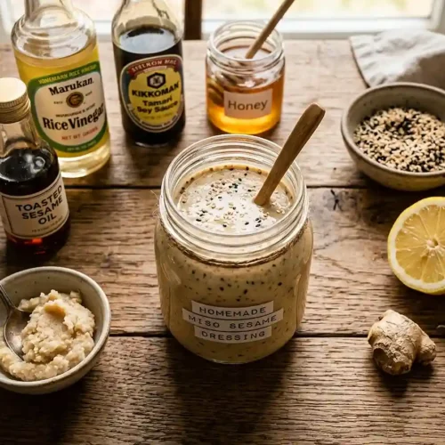 Creamy Miso Sesame Dressing 5 Creamy Miso Sesame Dressing