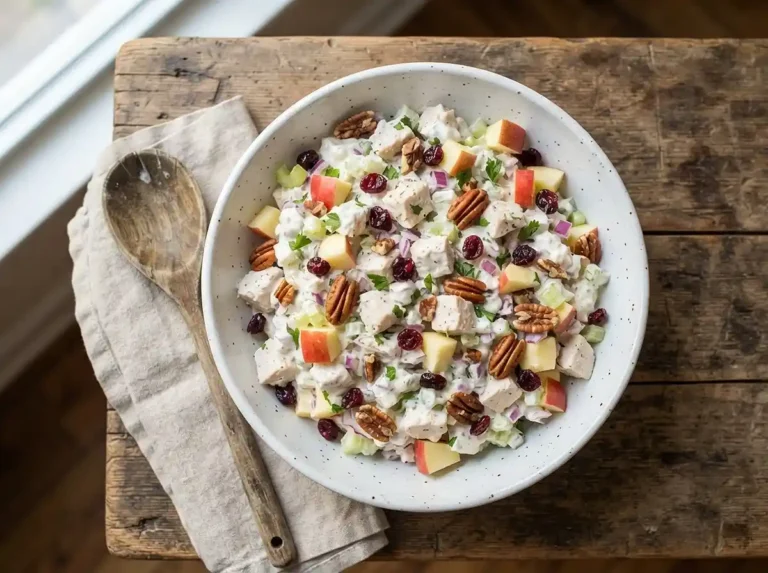 Greek Yogurt Chicken Apple Pecan Salad