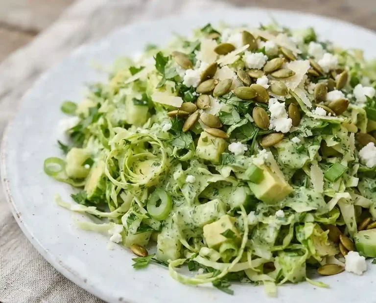 Green Goddess Brussels Chop